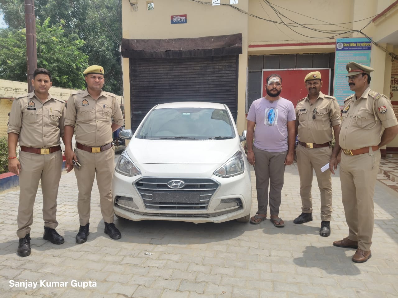 विभिन्न प्रकरण में पुलिस ने दो आरोपियो को गिरफ्तार कर किया न्यायालय चालान